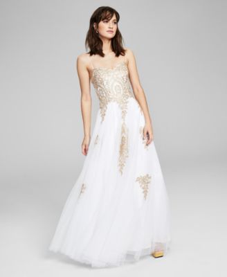 the Prom Strapless Embellished Ballgown ...